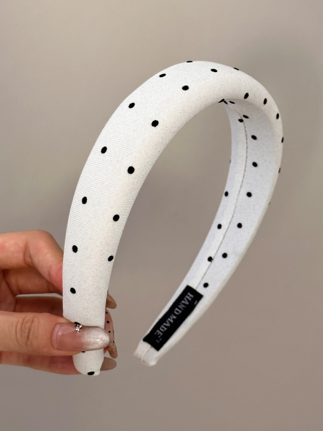 Polka Dot Wide Headband - Pick your color!