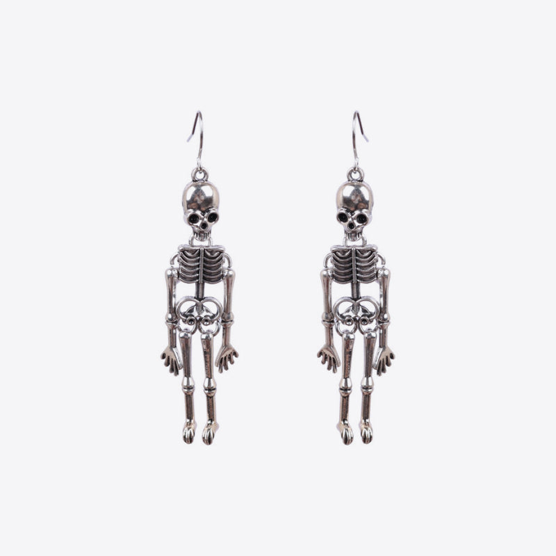 Skeleton Drop Earrings