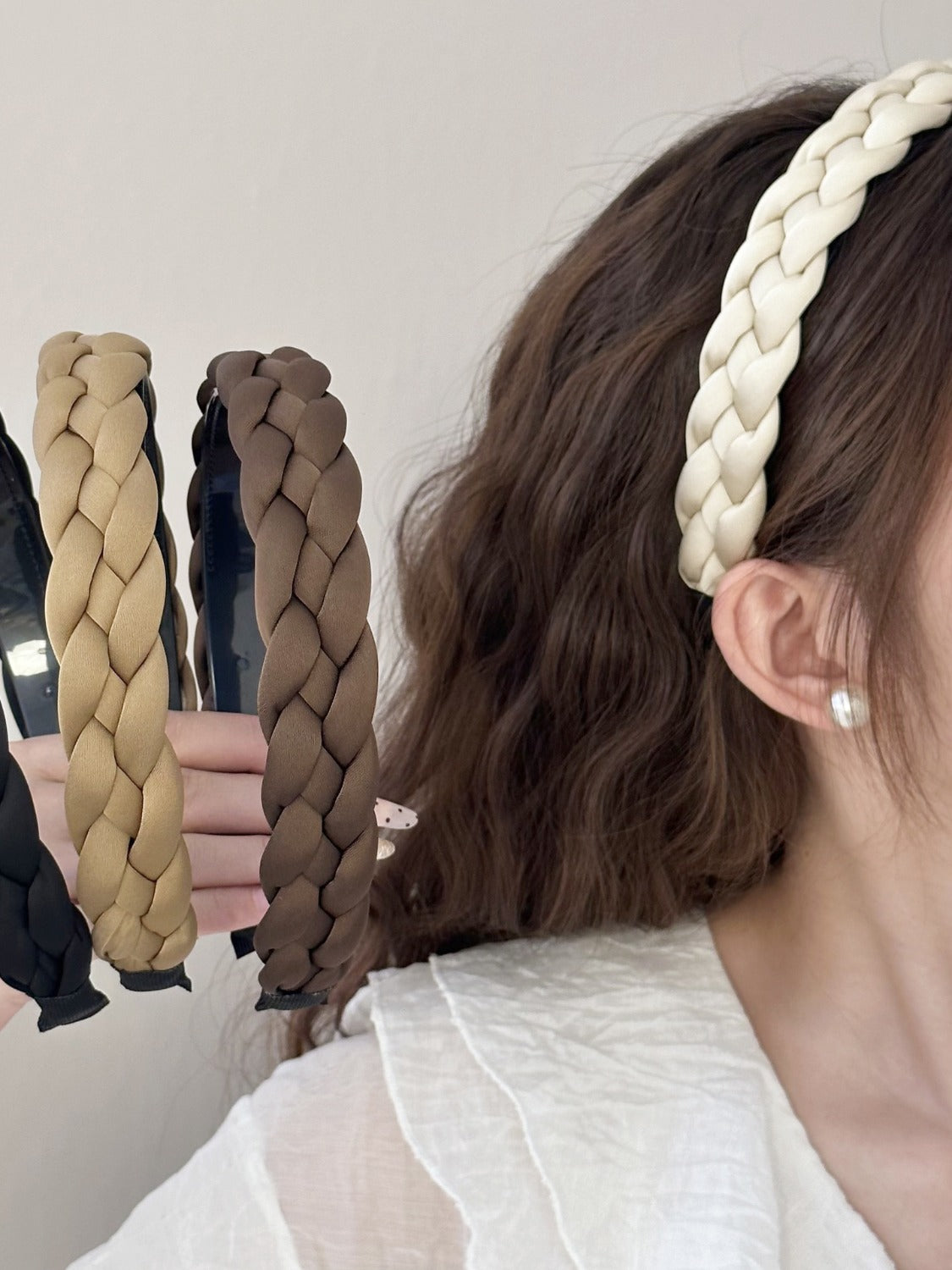 Braided Wide Headband - Pick your color!