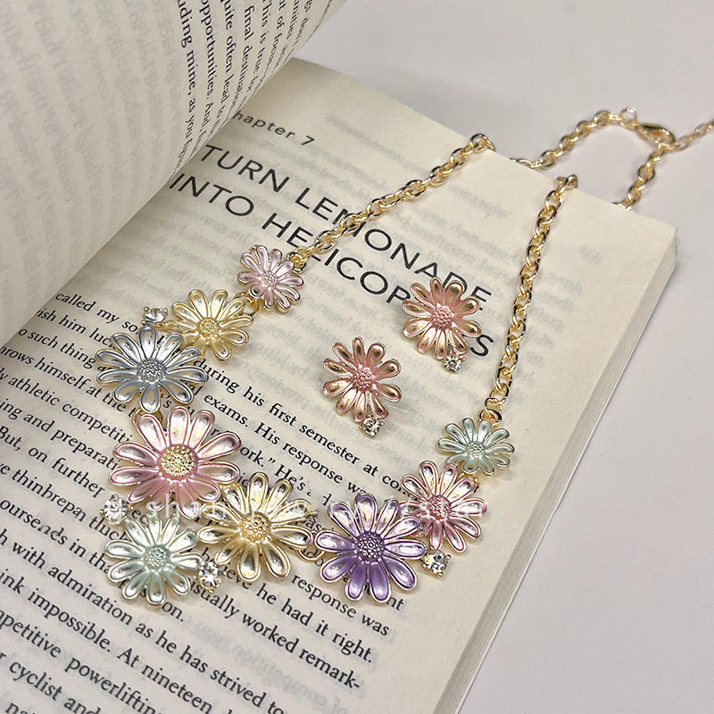 Floral Colorful Necklace