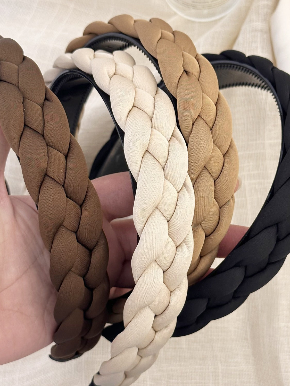 Braided Wide Headband - Pick your color!