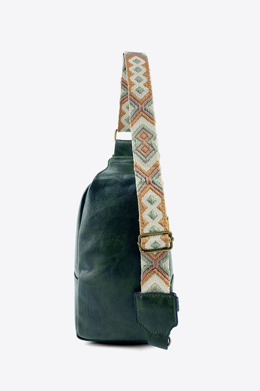 Pattern Adjustable Strap Sling Bag - 6 Colors Available