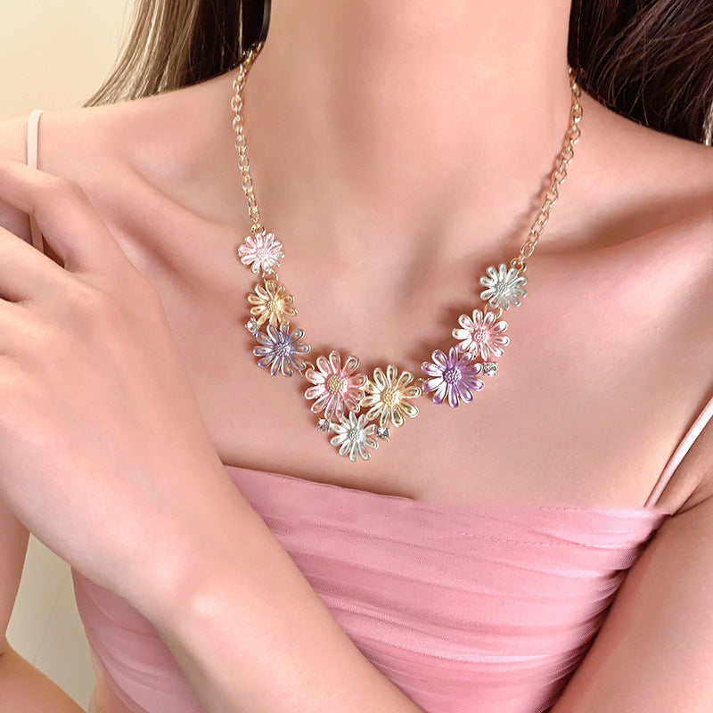 Floral Colorful Necklace