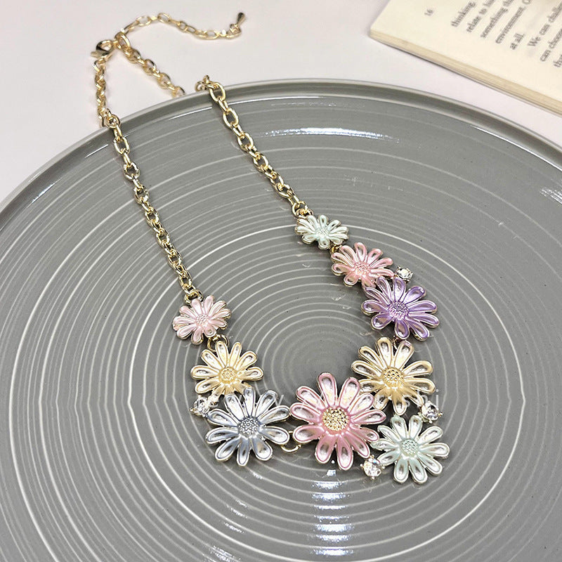 Floral Colorful Necklace