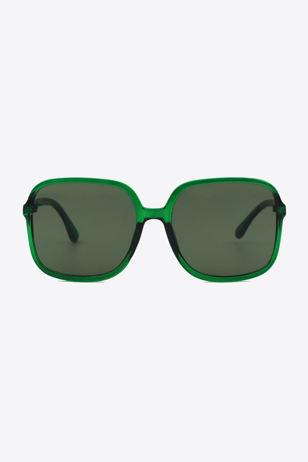 Square Geo Sunglasses - Green, Red, Black or Yellow