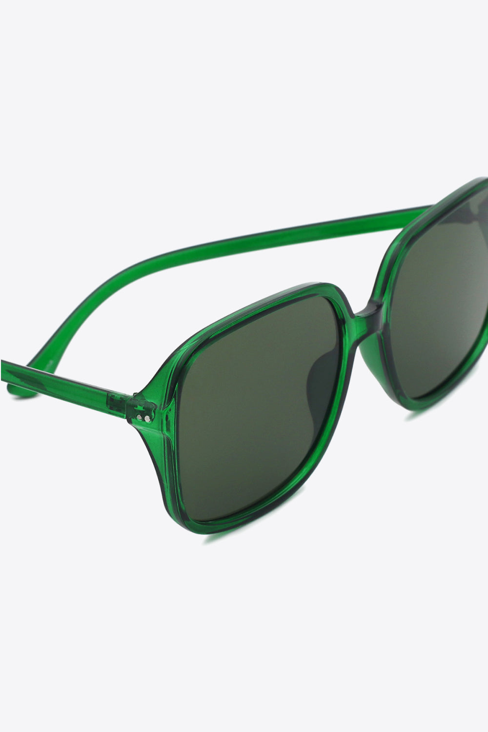 Square Geo Sunglasses - Green, Red, Black or Yellow