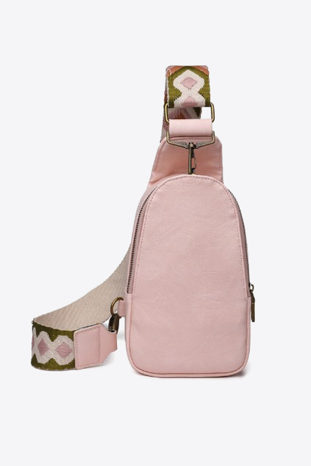 Pattern Adjustable Strap Sling Bag - 6 Colors Available