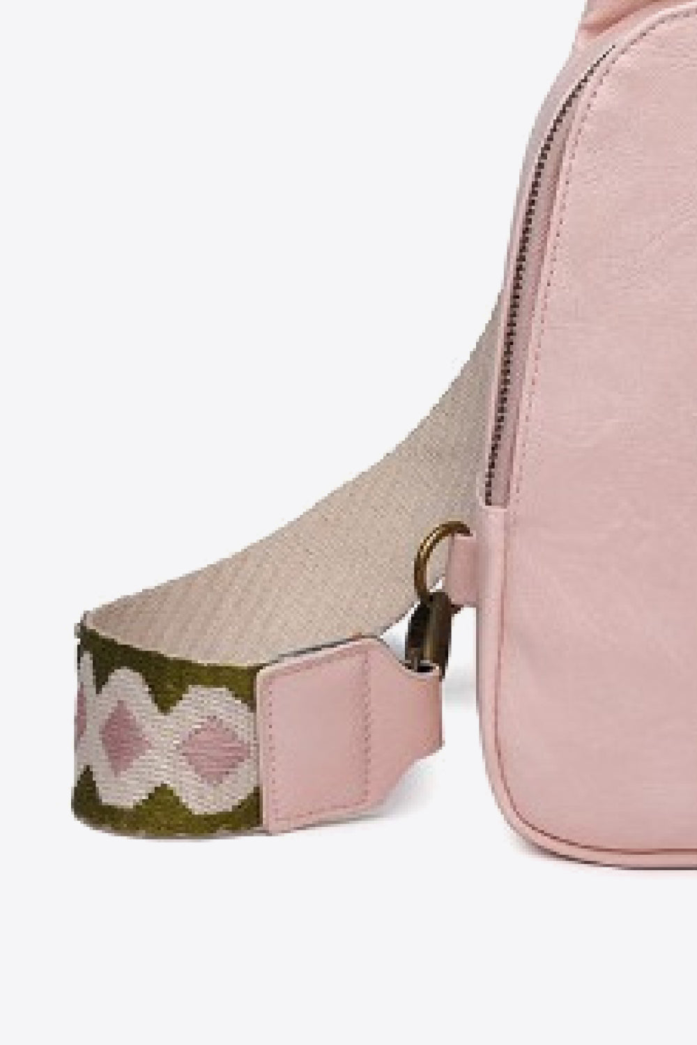 Pattern Adjustable Strap Sling Bag - 6 Colors Available