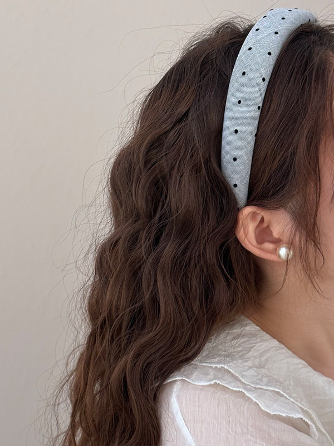 Polka Dot Wide Headband - Pick your color!