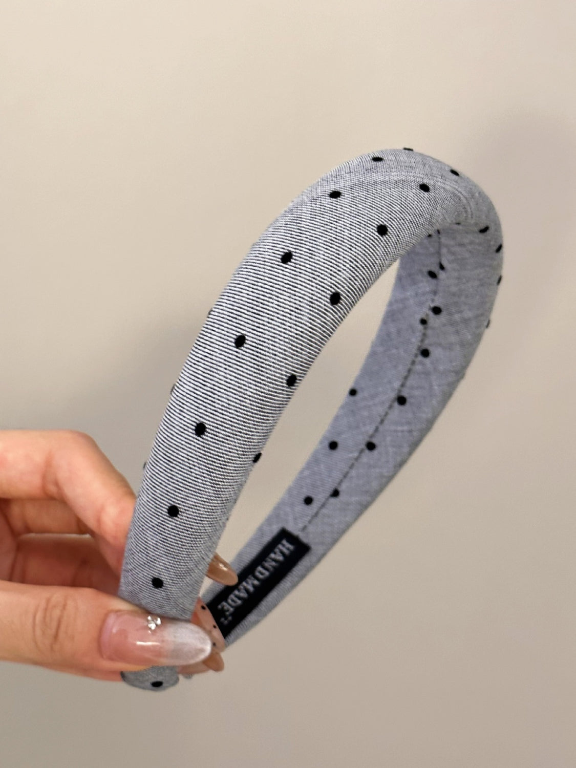 Polka Dot Wide Headband - Pick your color!