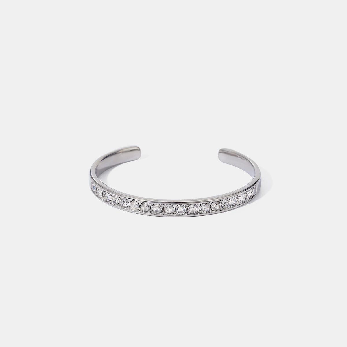 Inlaid Zircon Bracelet