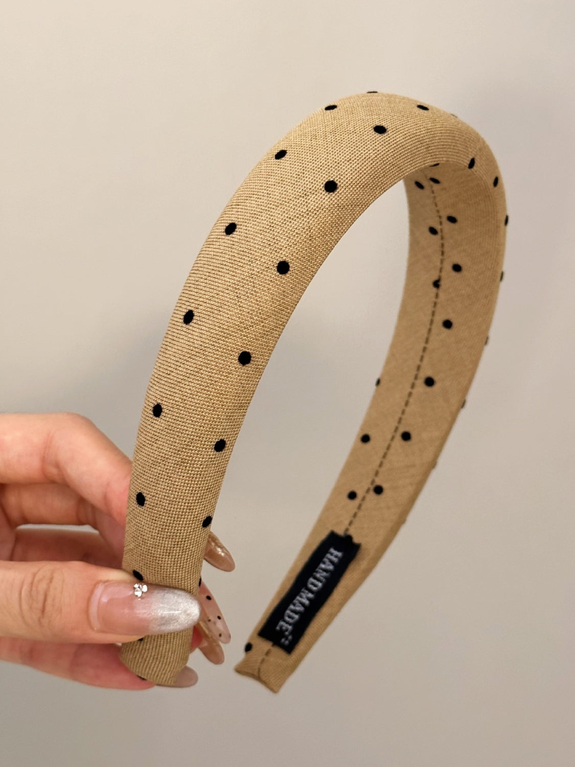 Polka Dot Wide Headband - Pick your color!