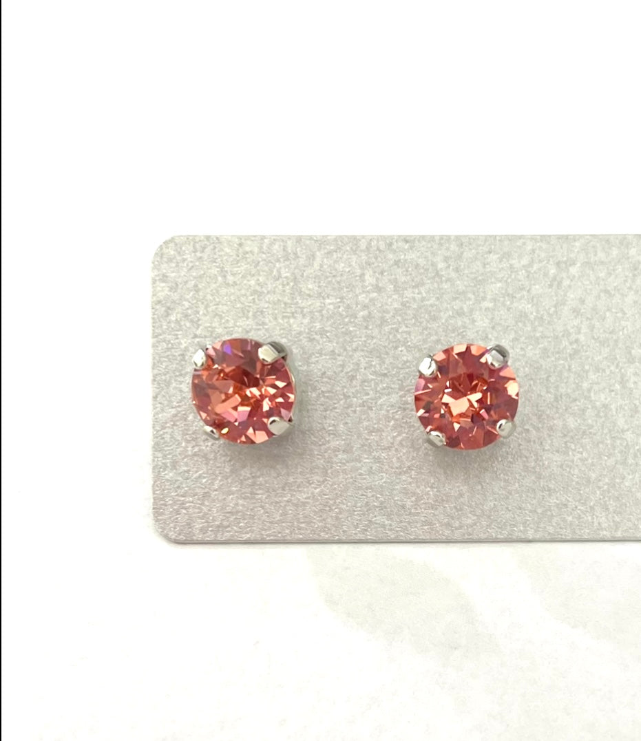 Essential Earring - Peach Stud