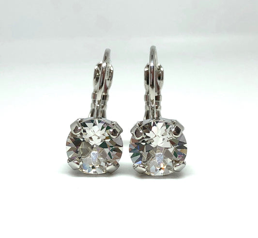 Essential Earrings - Clear Crystal