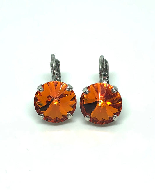 Classic Earring - Tangerine