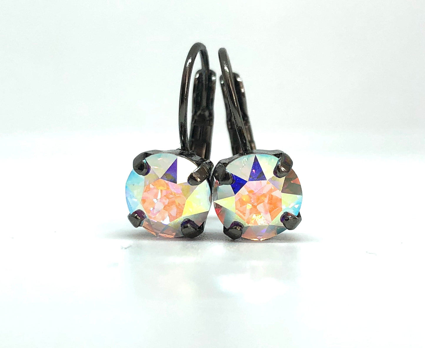 Essential Earring - ‘Dream On’ - Iridescent in Gunmetal