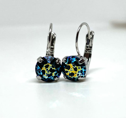 Essential Earring - Oil Slick Leopard Speckled