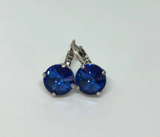 Classic Earring - Sapphire